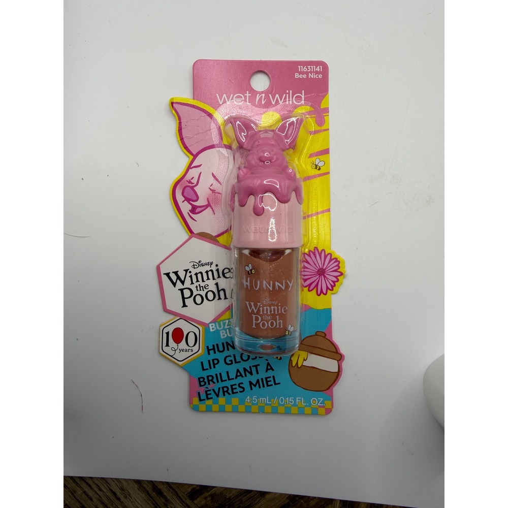 Wet n Wild Womens OS Winnie the Pooh Hunny Lip Gloss Bee Nice Piglet Disney 100